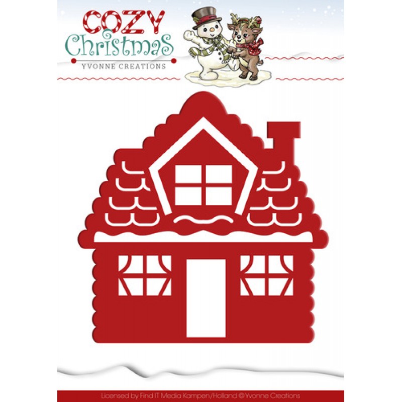 Gingerbread House - Cozy Christmas - Snijmal - Yvonne Creations