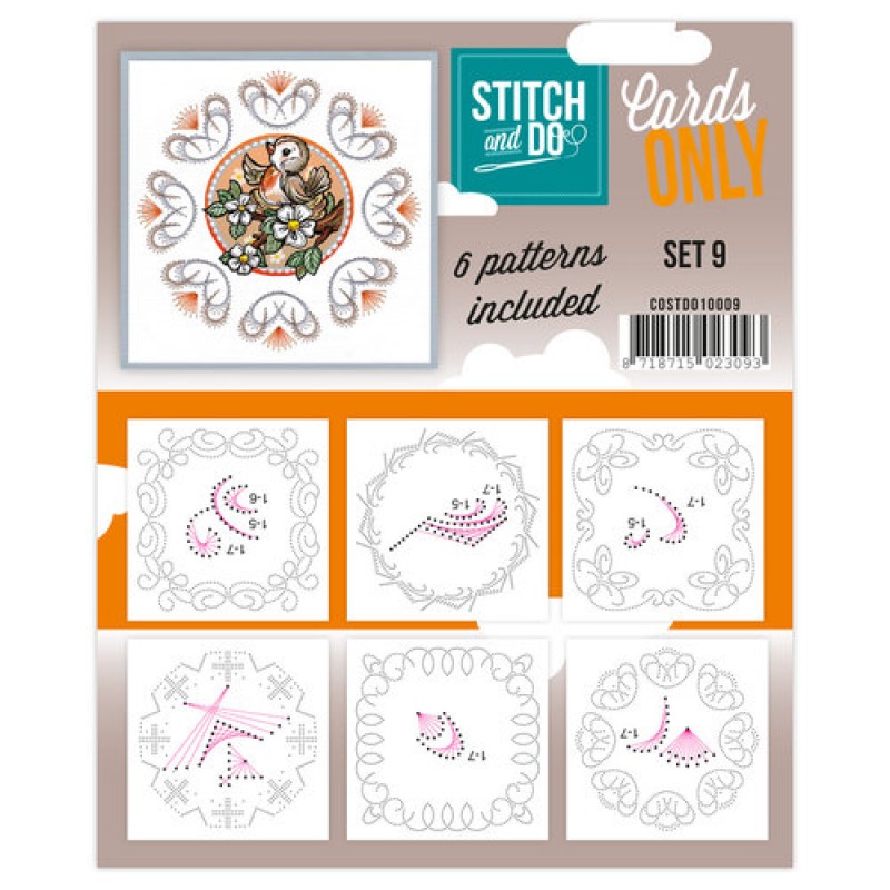 Stitch & Do - Cards only - Set 9