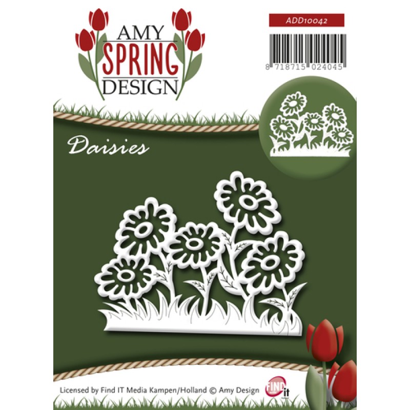 Die - Amy Design - Spring - Daisies