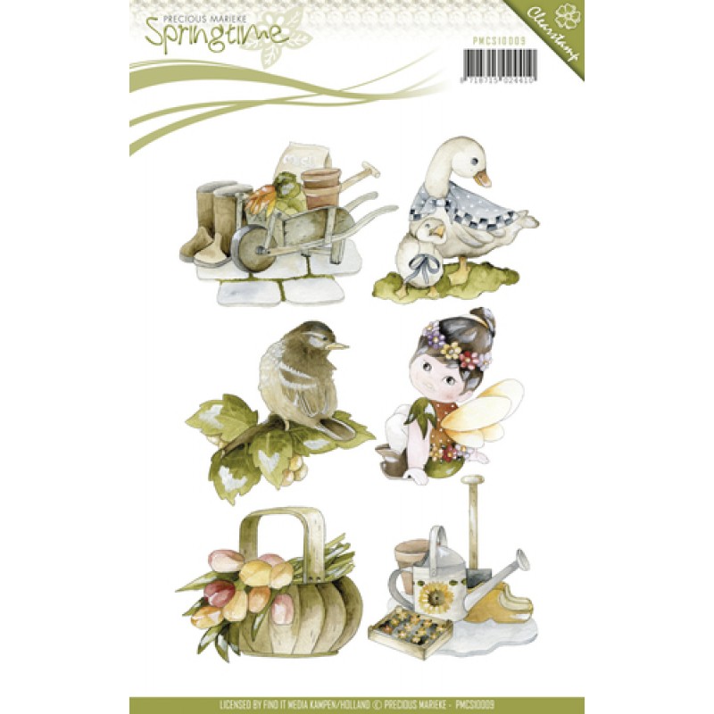 Springtime - Clear Stamp - Precious Marieke