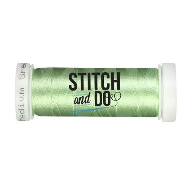 Vert Moyen Lin Fil de Broderie Stitch & Do