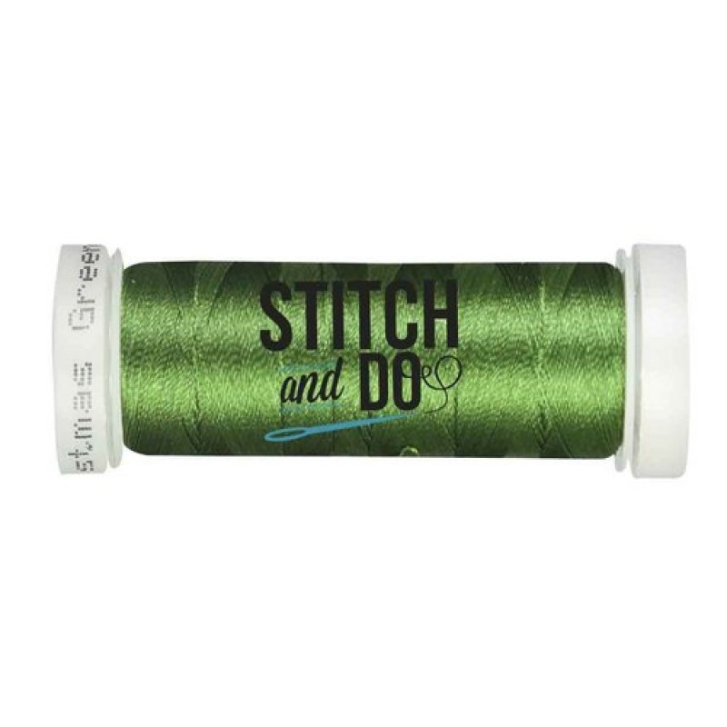 Kerstgroen Linnen Garen Stitch & Do