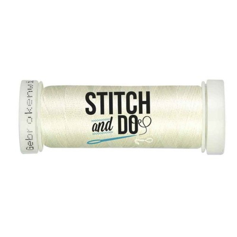 Gebroken Wit Linnen Garen Stitch & Do