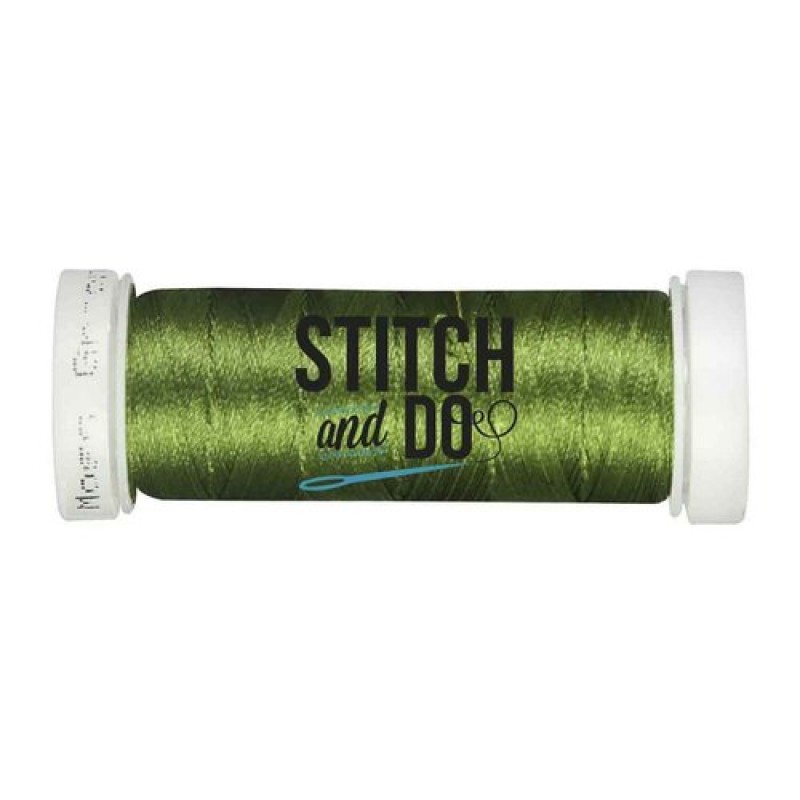 Mosgroen Linnen Garen Stitch & Do