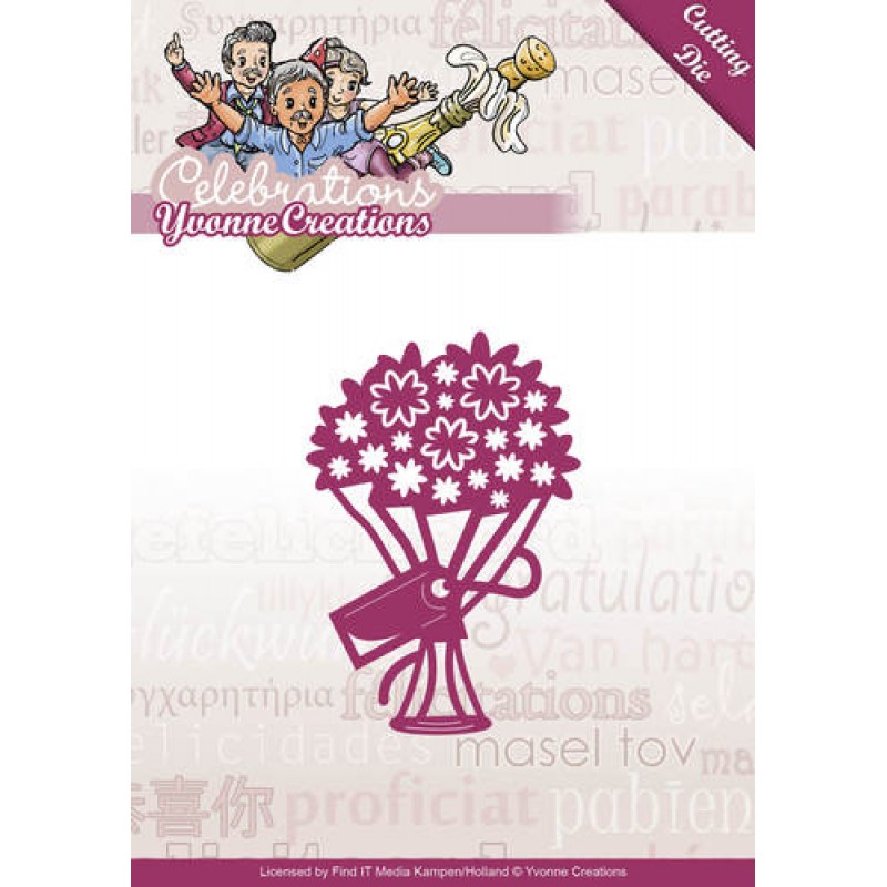 Bouquet - Celebrations - Snijmal - Yvonne Creations