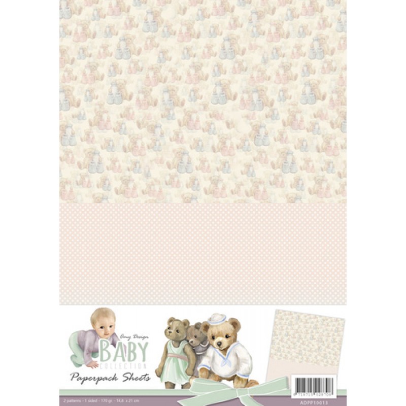 Amy Design - Baby Collection - Paperpack background sheets 3