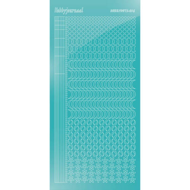 Hobbydots sticker - Mirror - Emerald