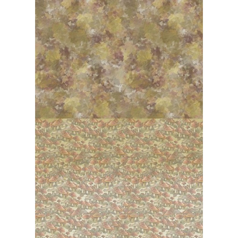 Backgroundsheets - Amy Design - Autumn Moments - Mushrooms