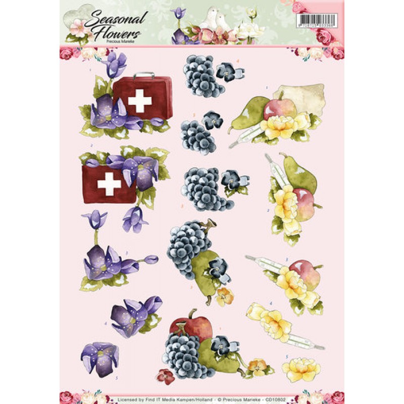 Beterschap Seasonal Flowers 3D-Knipvel Precious Marieke