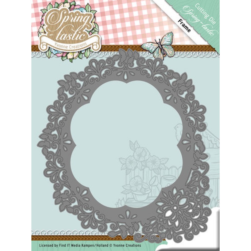 Frame - Spring-tastic - Snijmal - Yvonne Creations