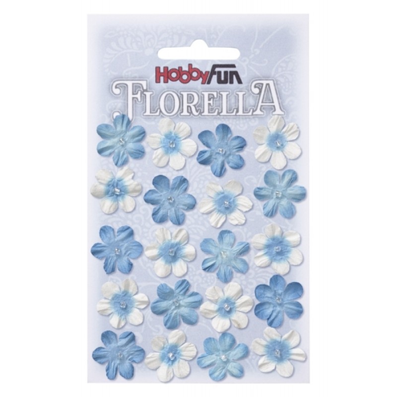 FLORELLA-Blüten blau, 2cm