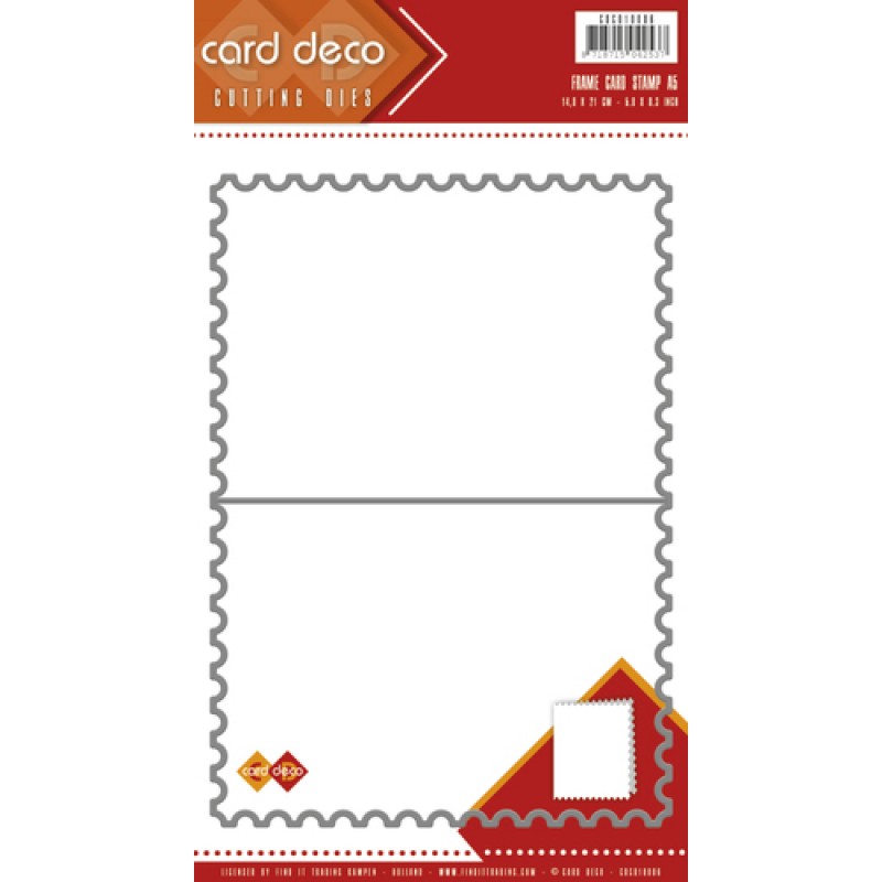 A5 Stamp Frame Cutting Dies by Card Card Deco