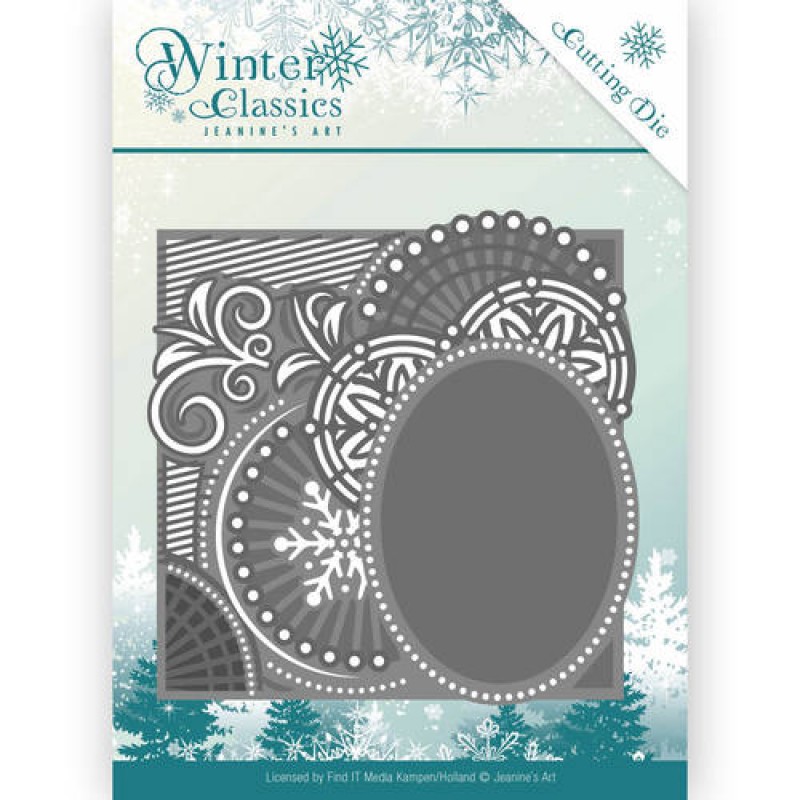 Die - Jeanine's Art - Winter Classics - Curly Frame