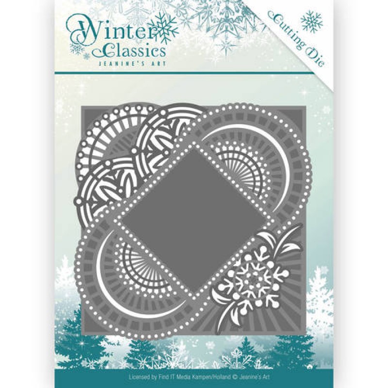 Die - Jeanine's Art - Winter Classics - Mirror Frame