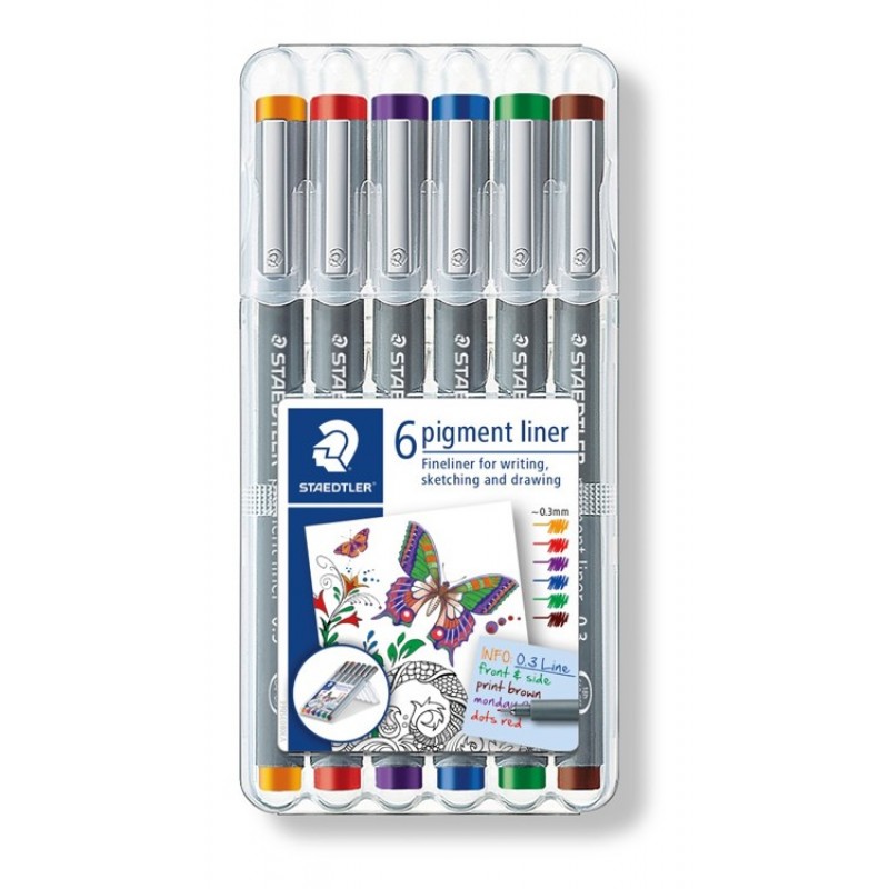 Pigment fineliner - box 0.3MM