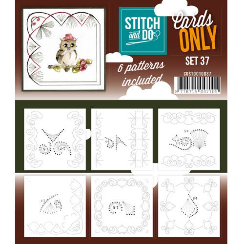 Cards only stitch 37