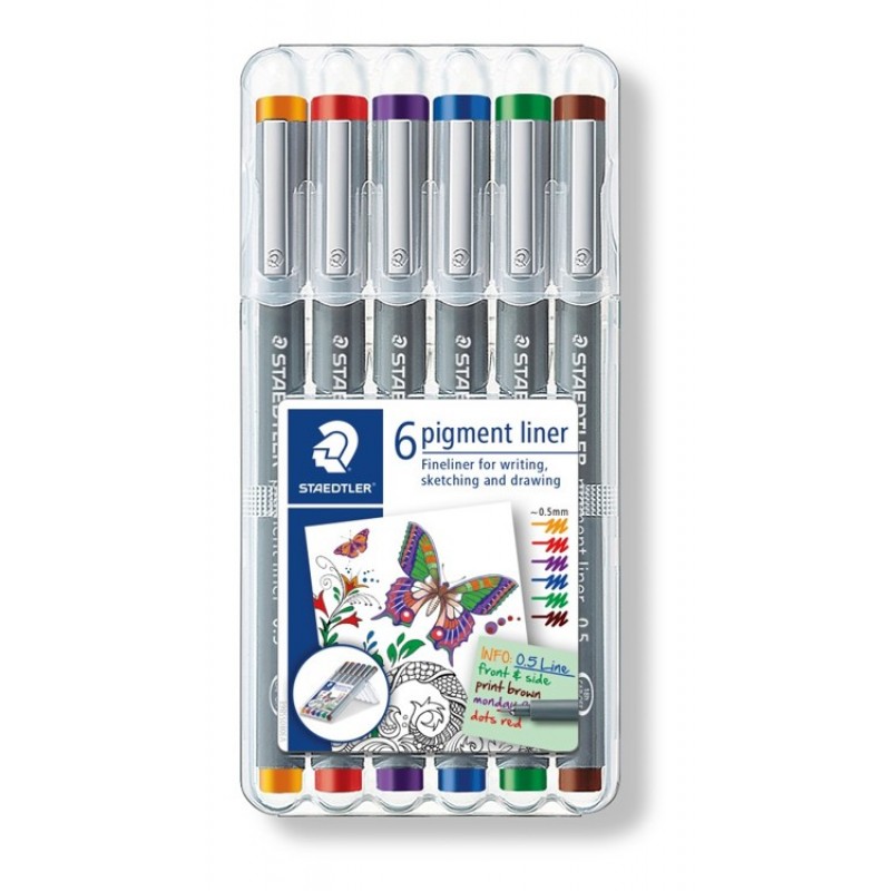 Pigment fineliner - box 0.5MM