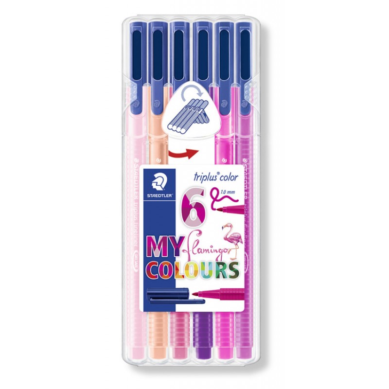 Box Triplus Color Flamingo