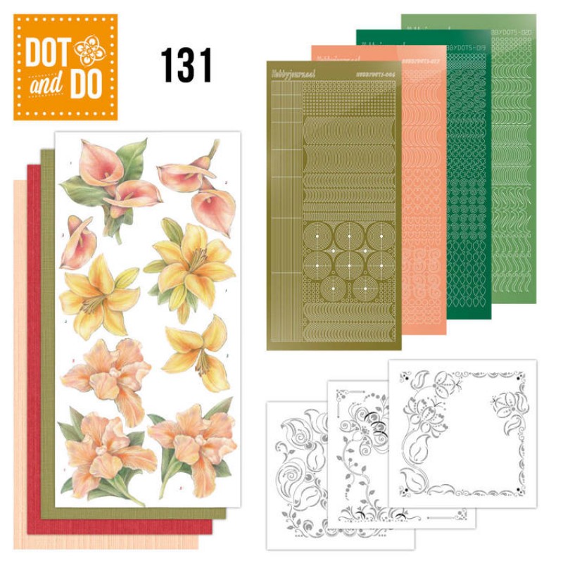 Dot and Do 131 - Yellow Flowers