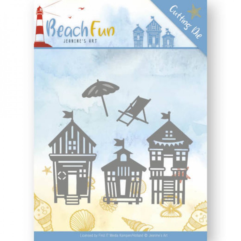 Dies - Jeanine's Art - Beach Fun - Beach Houses