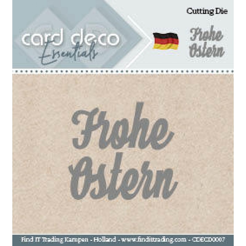 Card Deco Cutting Dies- Frohe Ostern