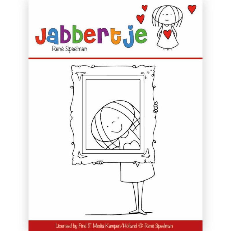 Clearstamp - René Speelman - Jabbertje - Photo Frame