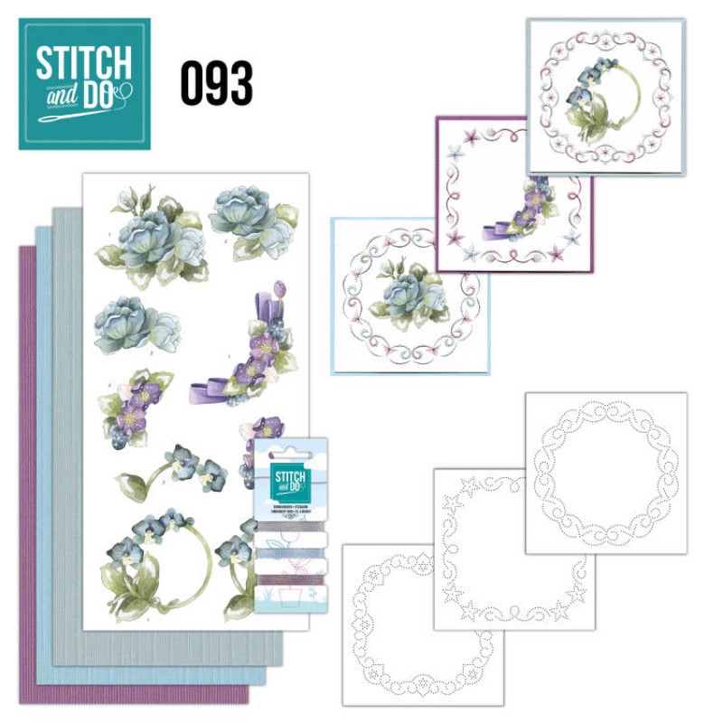 Stitch and Do 93 - Winterflowers