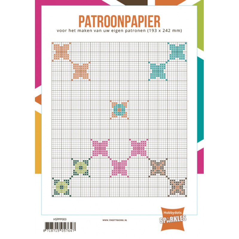 Hobbydots-Sparkles Patroonpapier