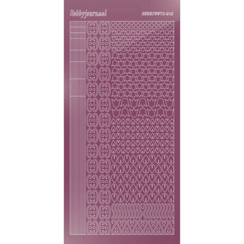 Hobbydots sticker - Mirror - Violet