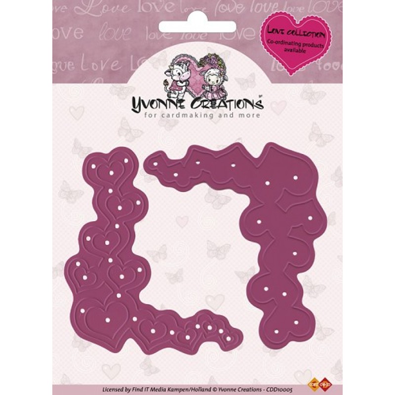 Die - Yvonne Creations - Love - Corners