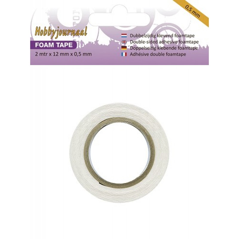 Hobbyjournaal - Foam tape - 0.5 mm