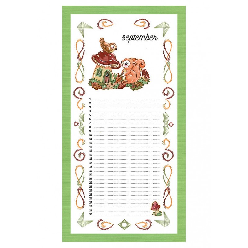 Stitch and Do Verjaardagskalender - NL