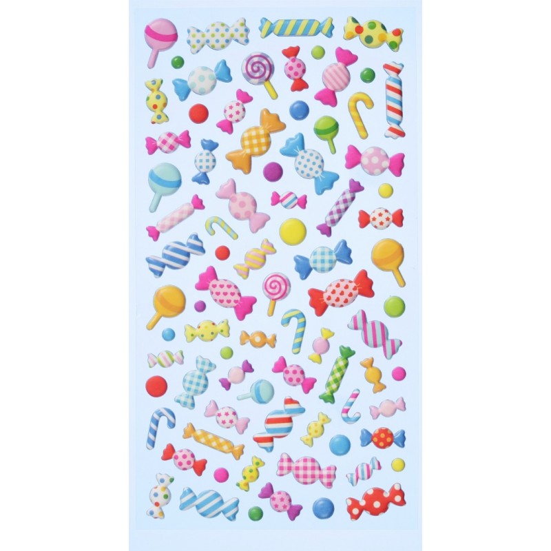 SOFTY-Stickers Bonbons