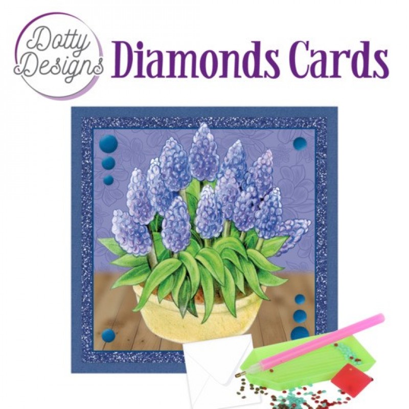 Dotty Designs Diamond Cards - Hyacinth