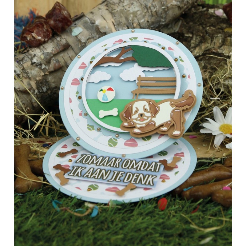 Card Deco Essentials - Build a Scene Dies - Dog