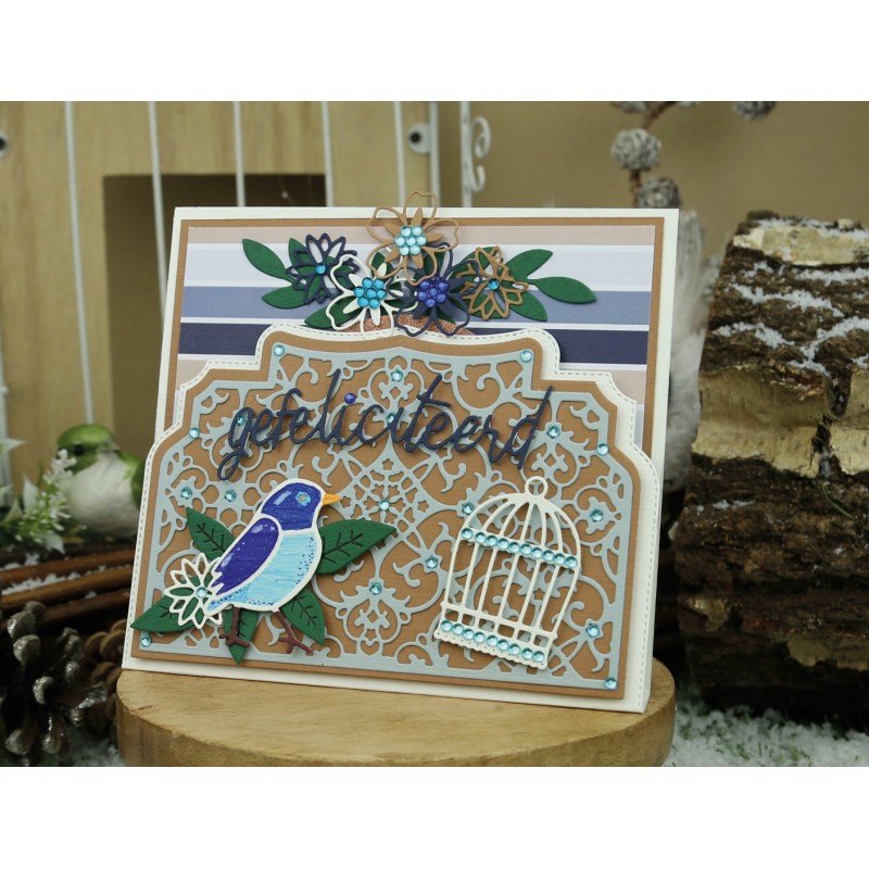 3D Cutting Sheet - Jeanine's Art - Winter Garden - Snow Drop