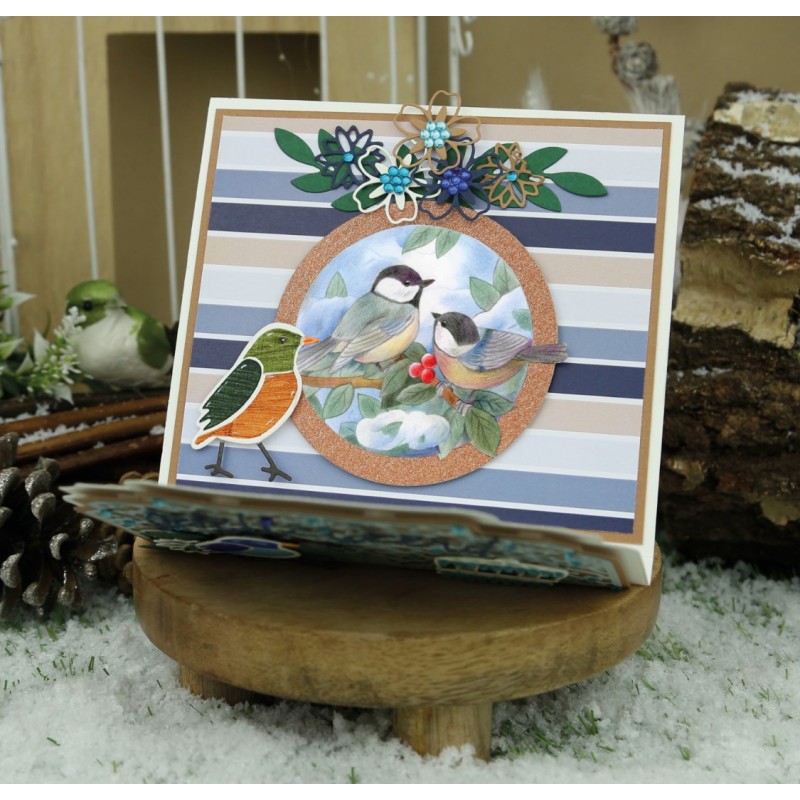 3D Cutting Sheet - Jeanine's Art - Winter Garden - Snow Drop
