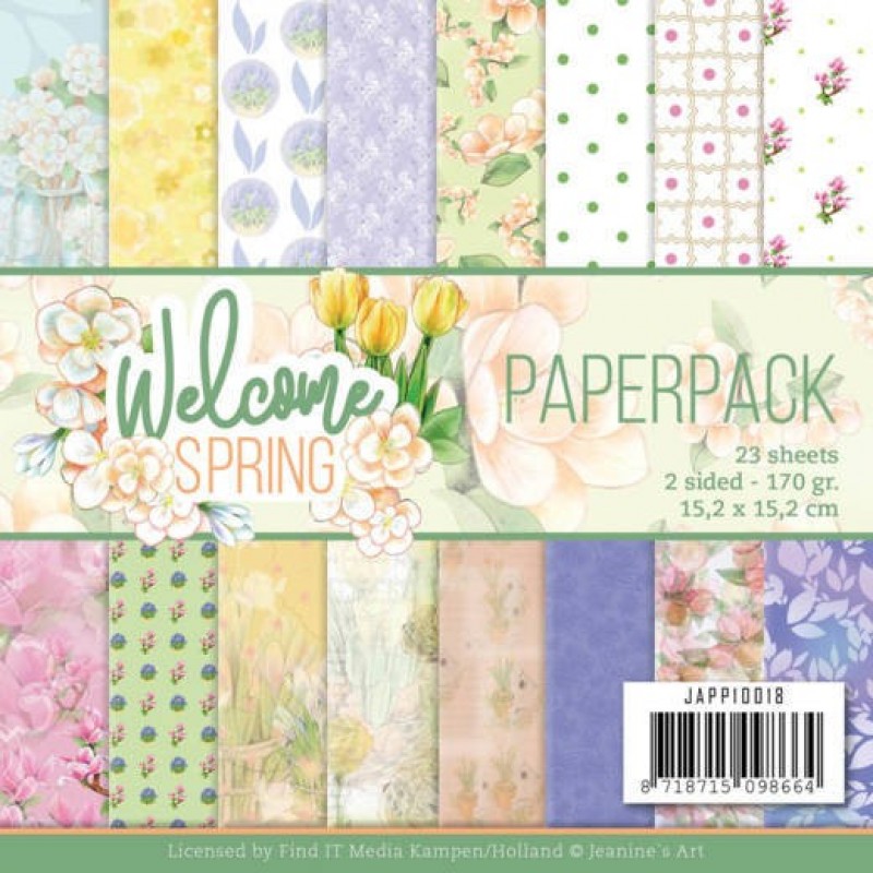 Paperpack - Jeanine's Art Welcome Spring