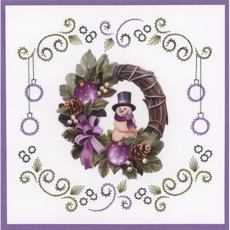 Stitch and Do 201 - Amy Design - Purple Christmas