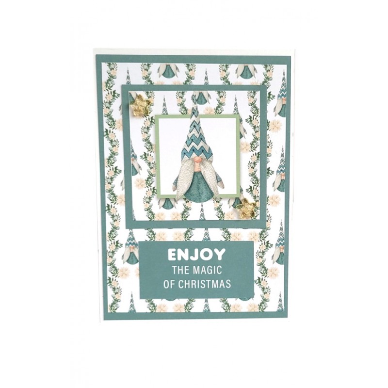 The Paper Boutique A Traditional Gnome Christmas 8x8 Instant Card Pad