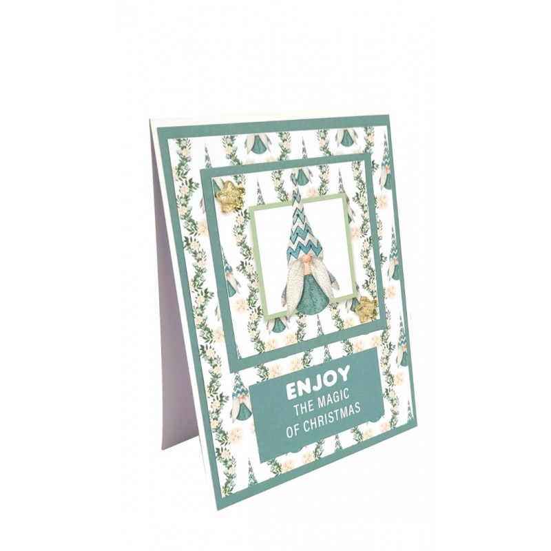 The Paper Boutique A Traditional Gnome Christmas 8x8 Instant Card Pad