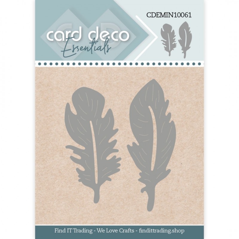 Card Deco Essentials - Mini Dies - 61 - Feathers