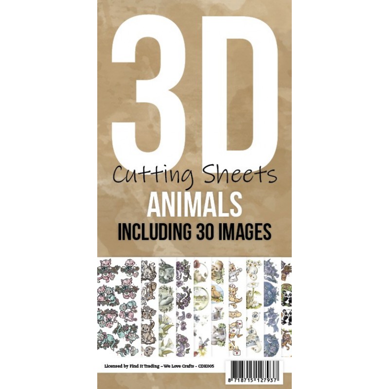 3D Knipvellenpakket Assorti pakket E