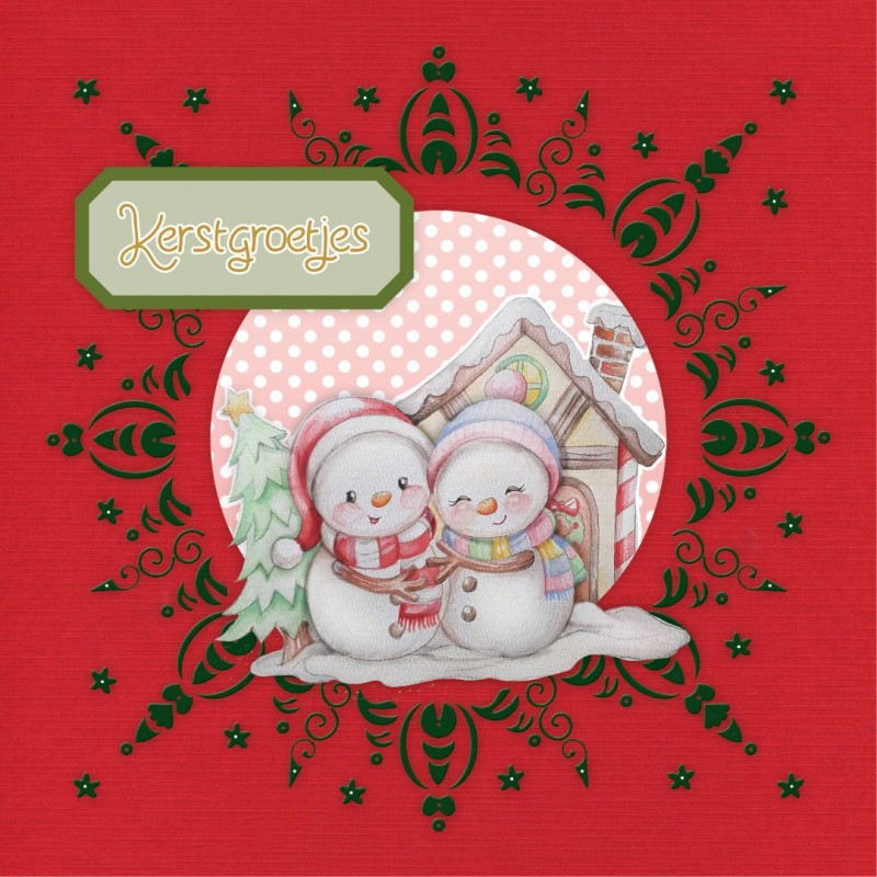 Dot and Do on Colour 28 - Yvonne Creations - Christmas Scenery