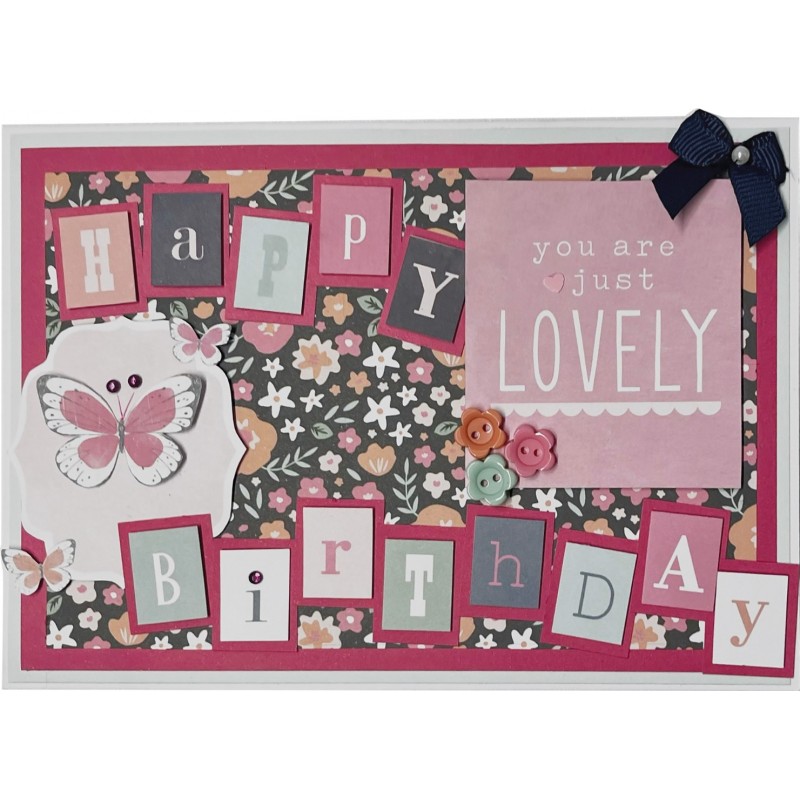 The Paper Boutique Lovely Days 8x8 Colour Card Pack
