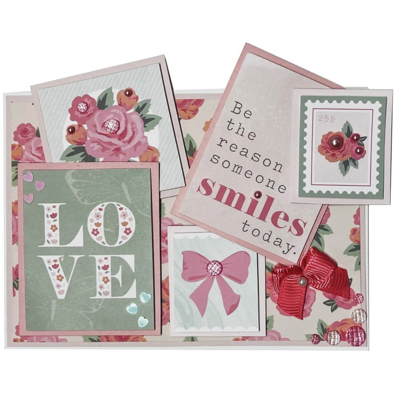 The Paper Boutique Lovely Days 8x8 Colour Card Pack
