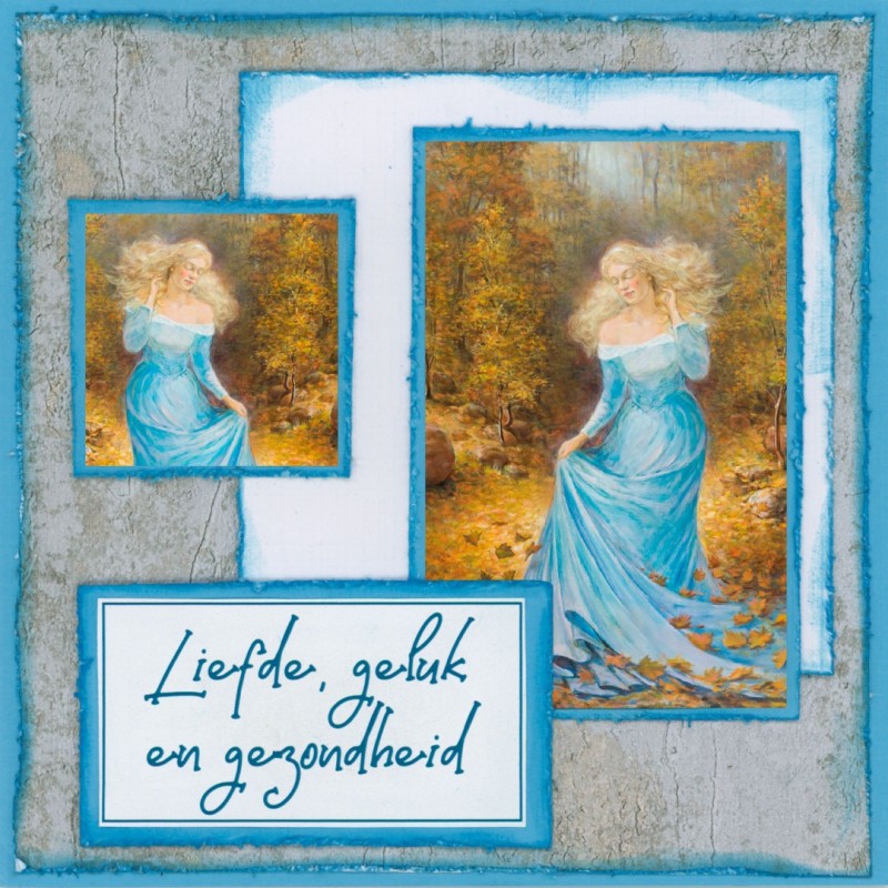 Special Scenery Cutting Sheet - Card Deco Essentials - Vintage Women - NL