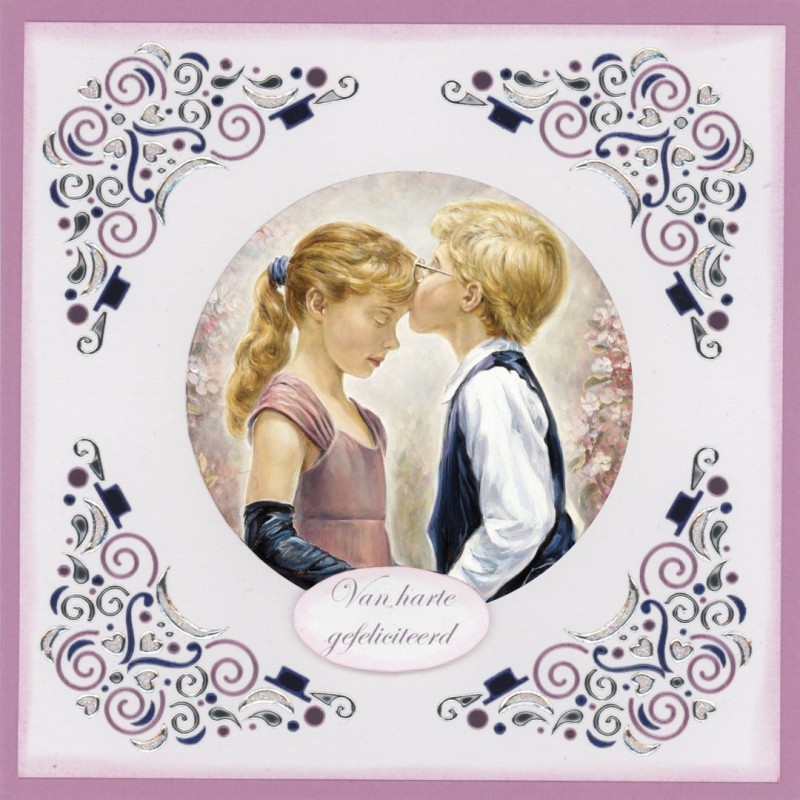 Special Scenery Cutting Sheet - Card Deco Essentials - Vintage Kids - NL