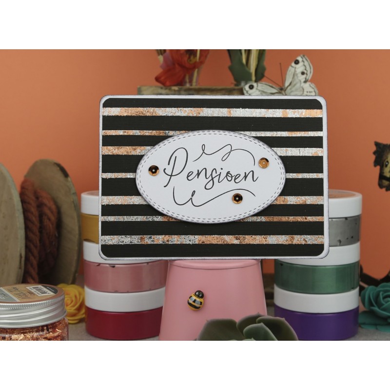 Card Deco Essentials - Metallic Flakes - Copper