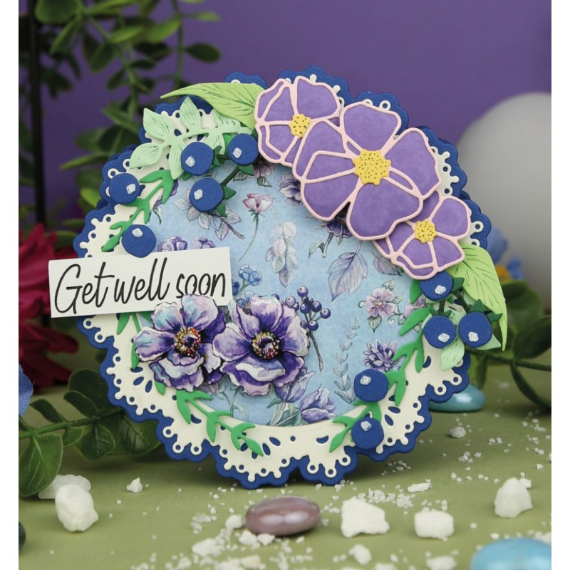 Clear Stamps - Yvonne Creations - Very Purple